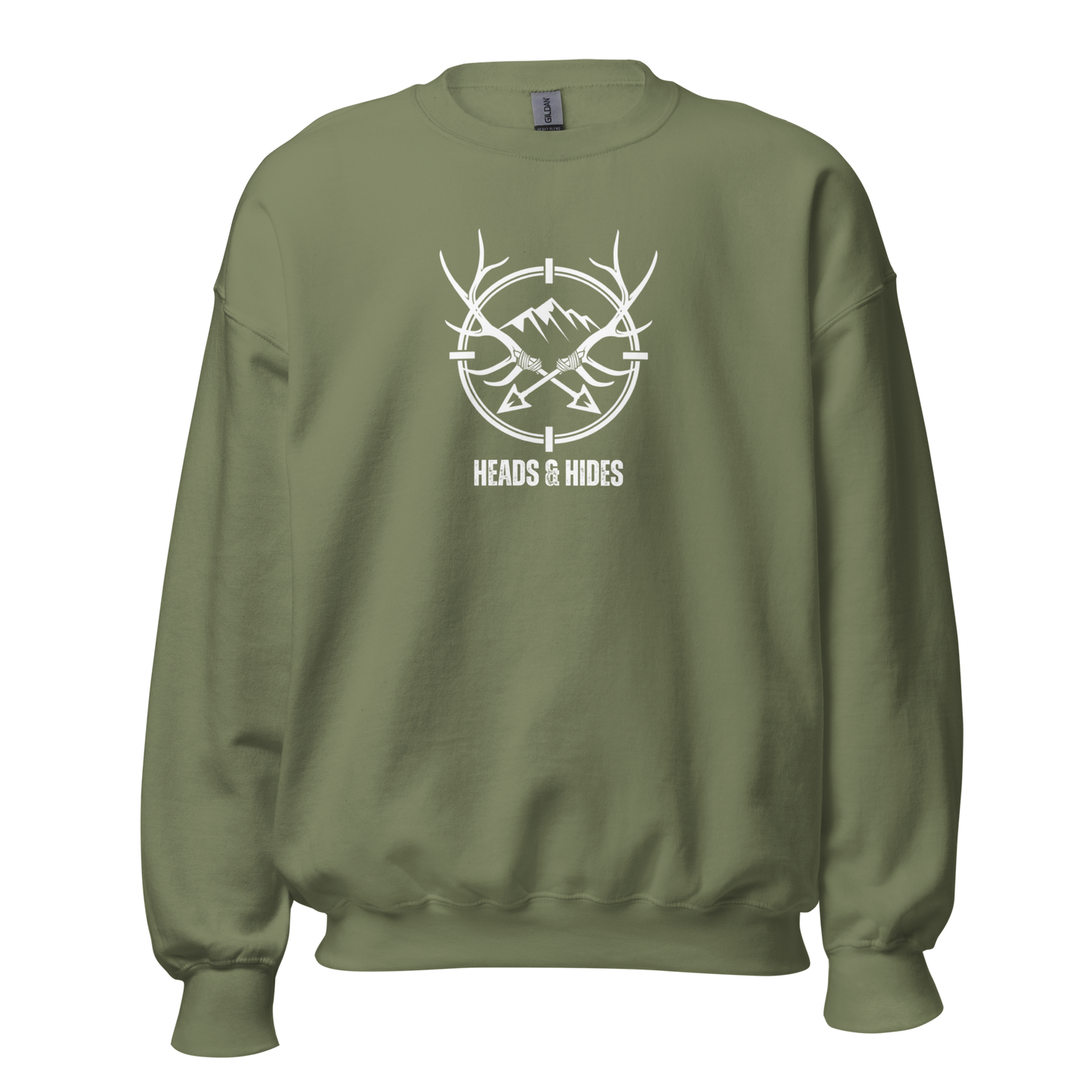 Heads & Hides - Adult Crewneck Sweatshirt