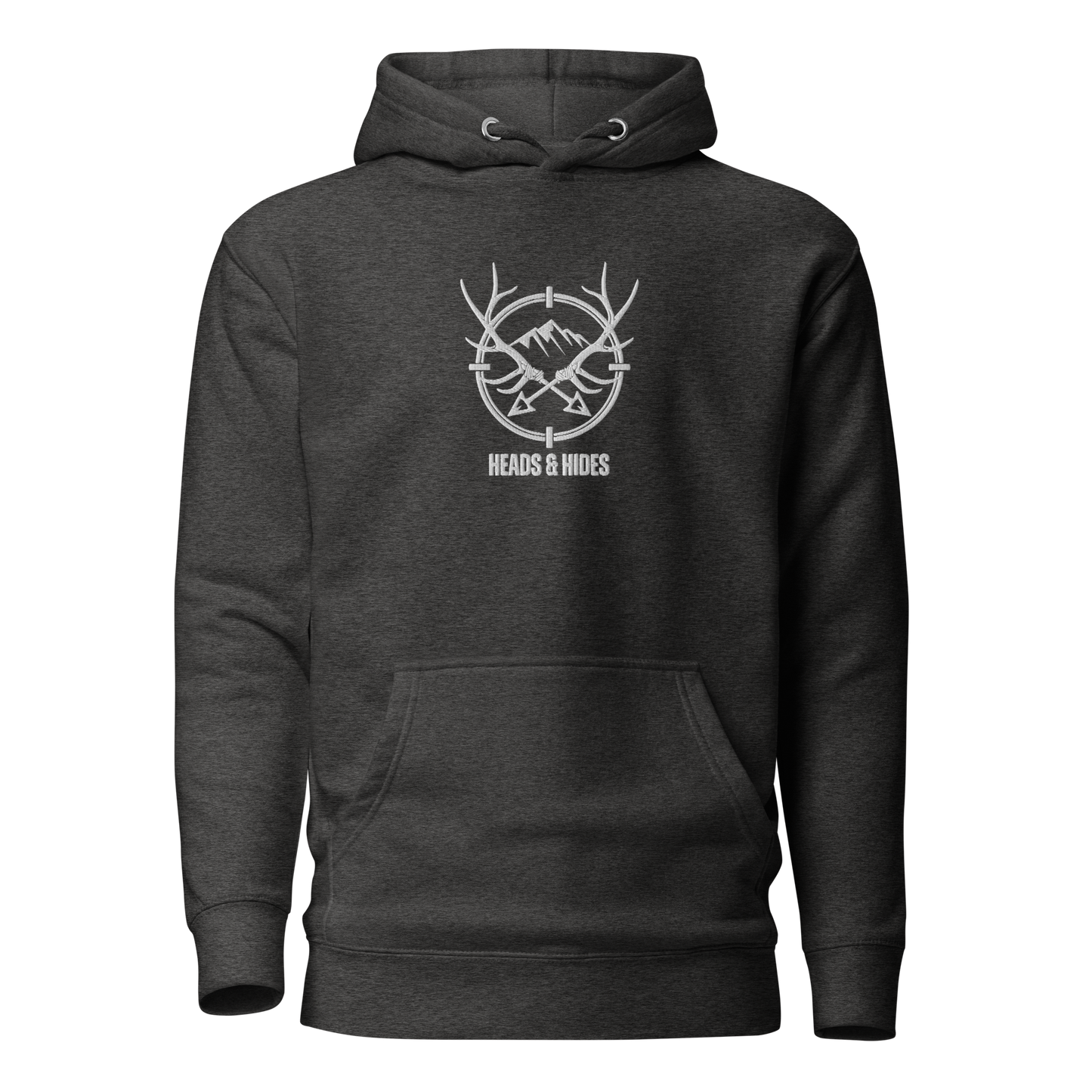 Heads & Hides - Embroidered Unisex Hoody