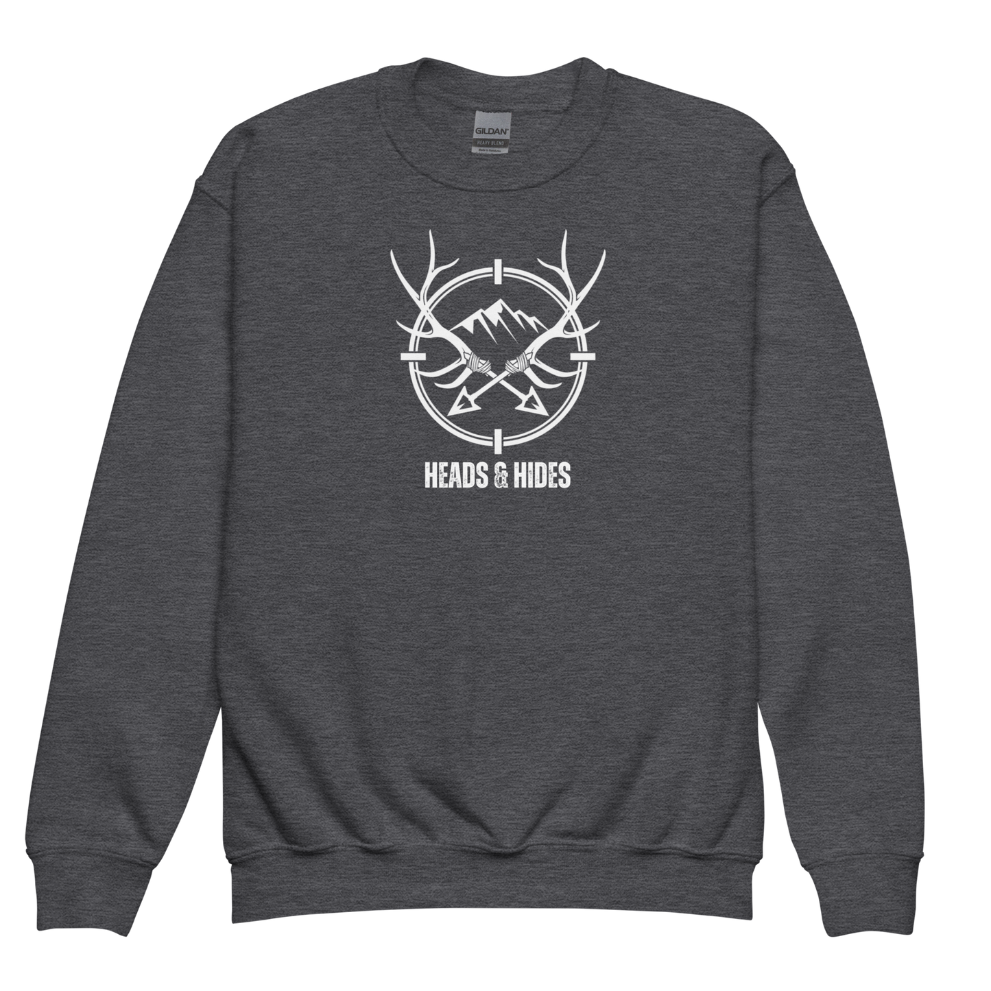 Heads & Hides - Youth Crewneck Sweatshirt