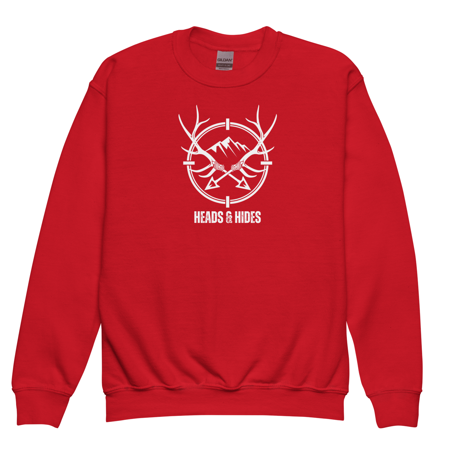 Heads & Hides - Youth Crewneck Sweatshirt