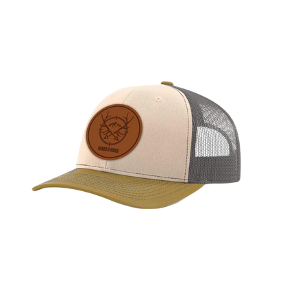 Leather Patch Trucker Hat