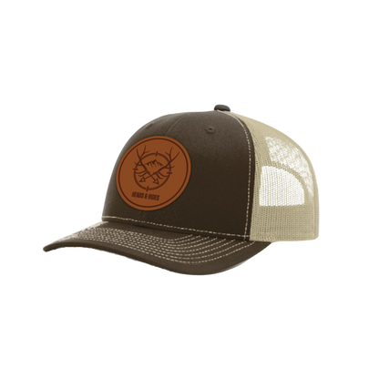 Leather Patch Trucker Hat