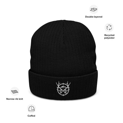 Heads & Hides - Ribbed Knit Beanie