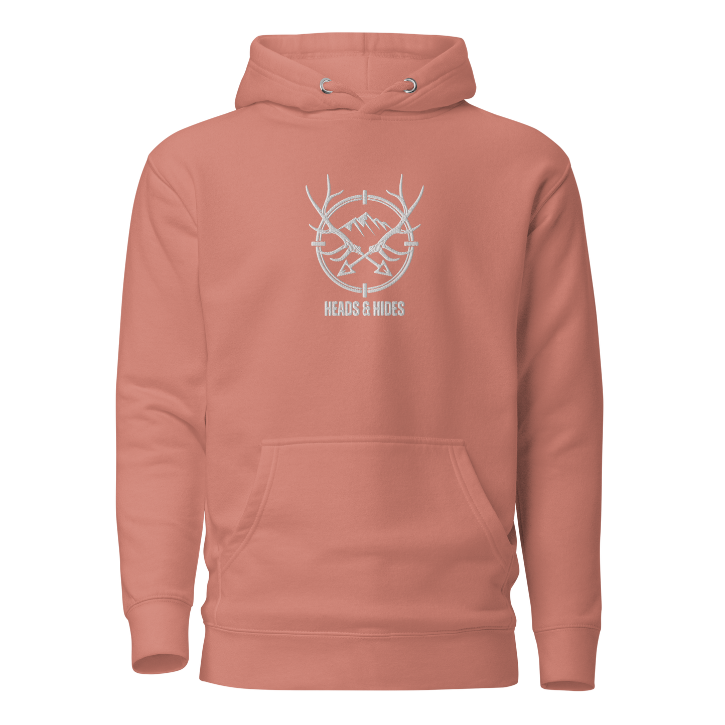 Heads & Hides - Embroidered Unisex Hoody